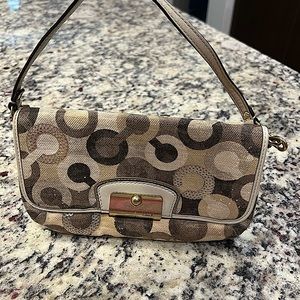 Coach purse (wristlet type)